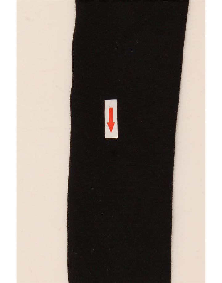 Zara Γυναικείο Crop Top Μακρυμάνικο UK 8 Small Black