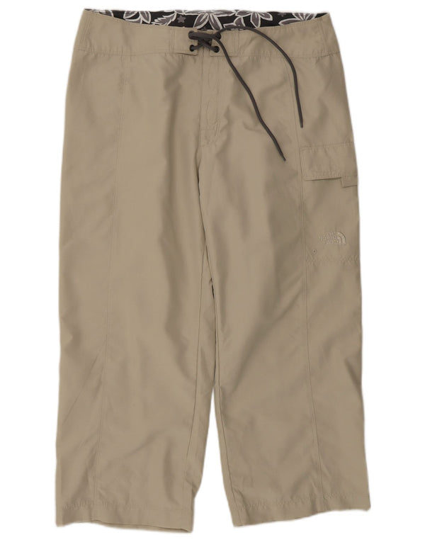 THE NORTH FACE Womens Straight Capri Trousers US 4 Small W30 L22 Beige