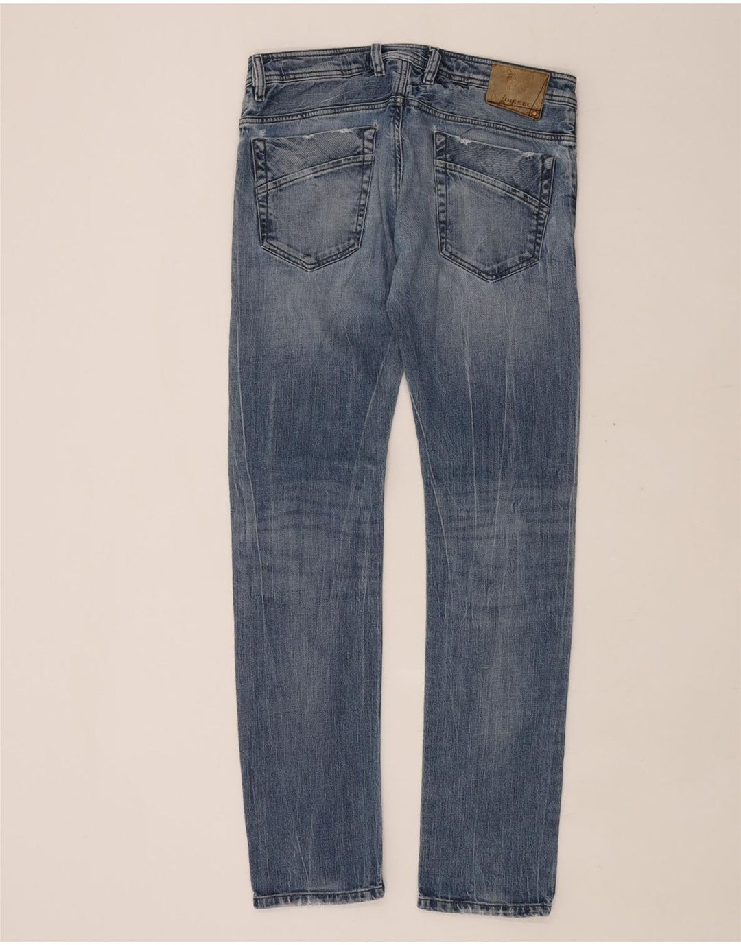 Diesel Ανδρικό Skinny Jeans W32 L34 Μπλε βαμβακερό