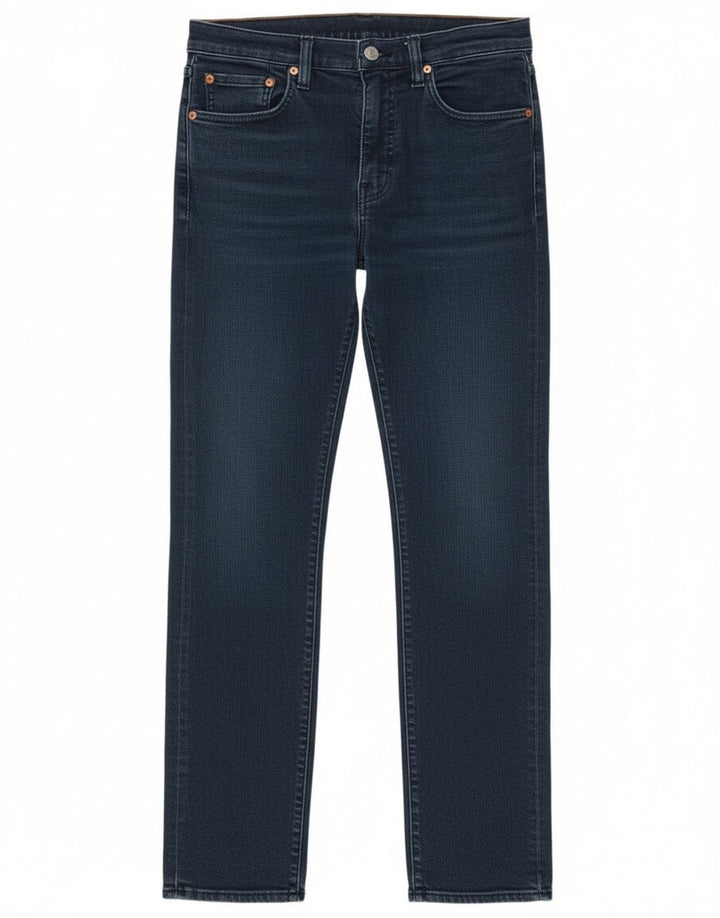 Levi's Mens 502 Tapered Jeans W32 L30 Blue Cotton