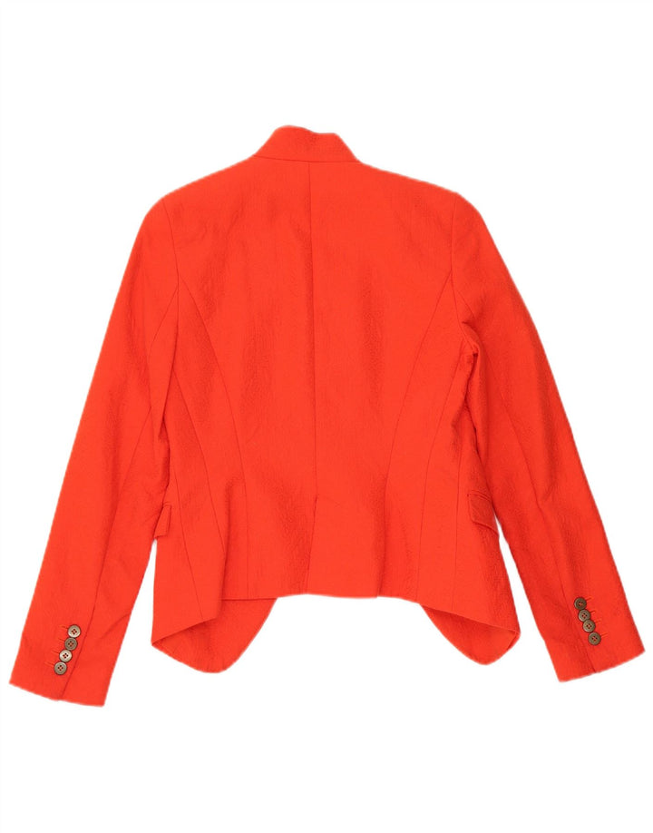 Zara Γυναικείο Open Blazer Jacket UK 6 XS Red