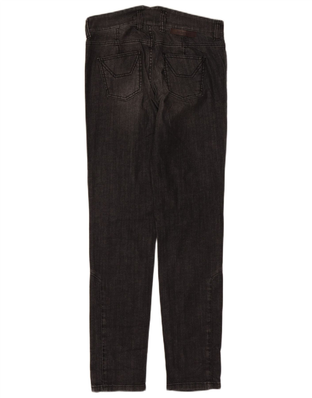 Jeckerson Γυναικείο Slim Jeans W27 L29 Μαύρο βαμβακερό