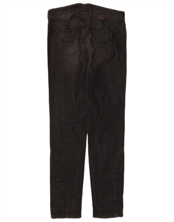 Jeckerson Γυναικείο Slim Jeans W27 L29 Μαύρο βαμβακερό