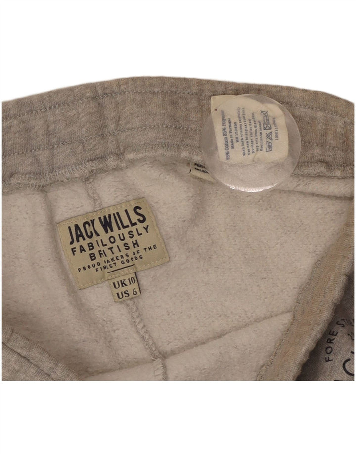 Γυναικείο αθλητικό σορτς JACK WILLS UK 10 Μικρό γκρι βαμβακερό