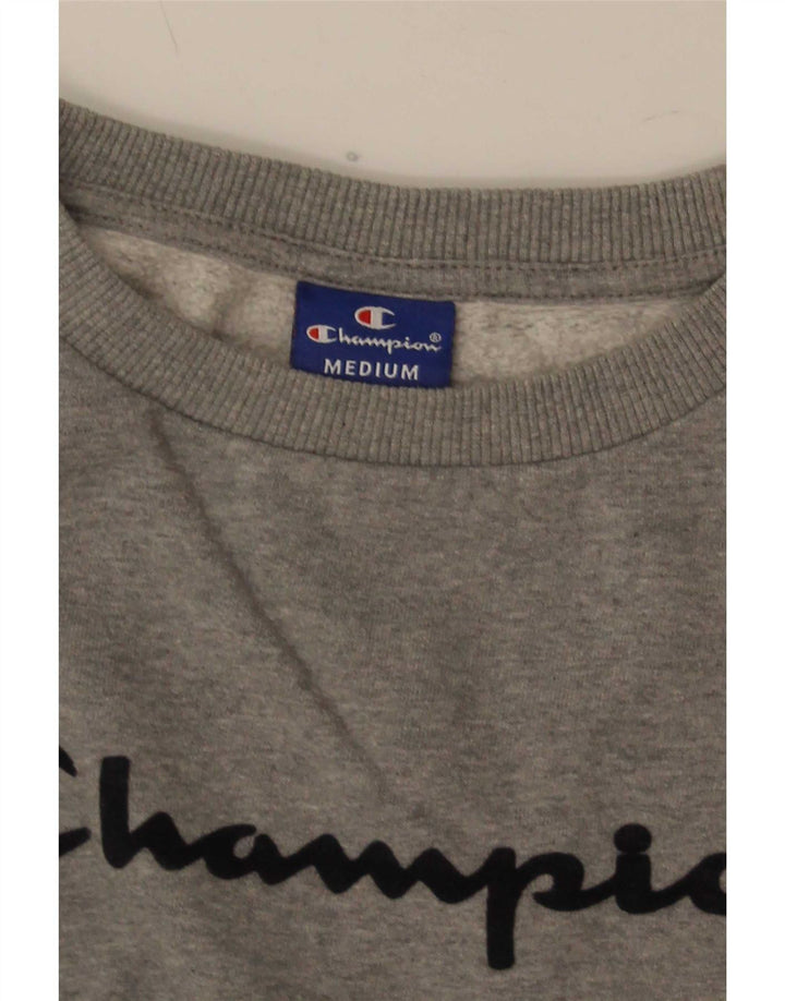 Ανδρικό γραφικό φούτερ Champion Jumper Medium Grey Flecked