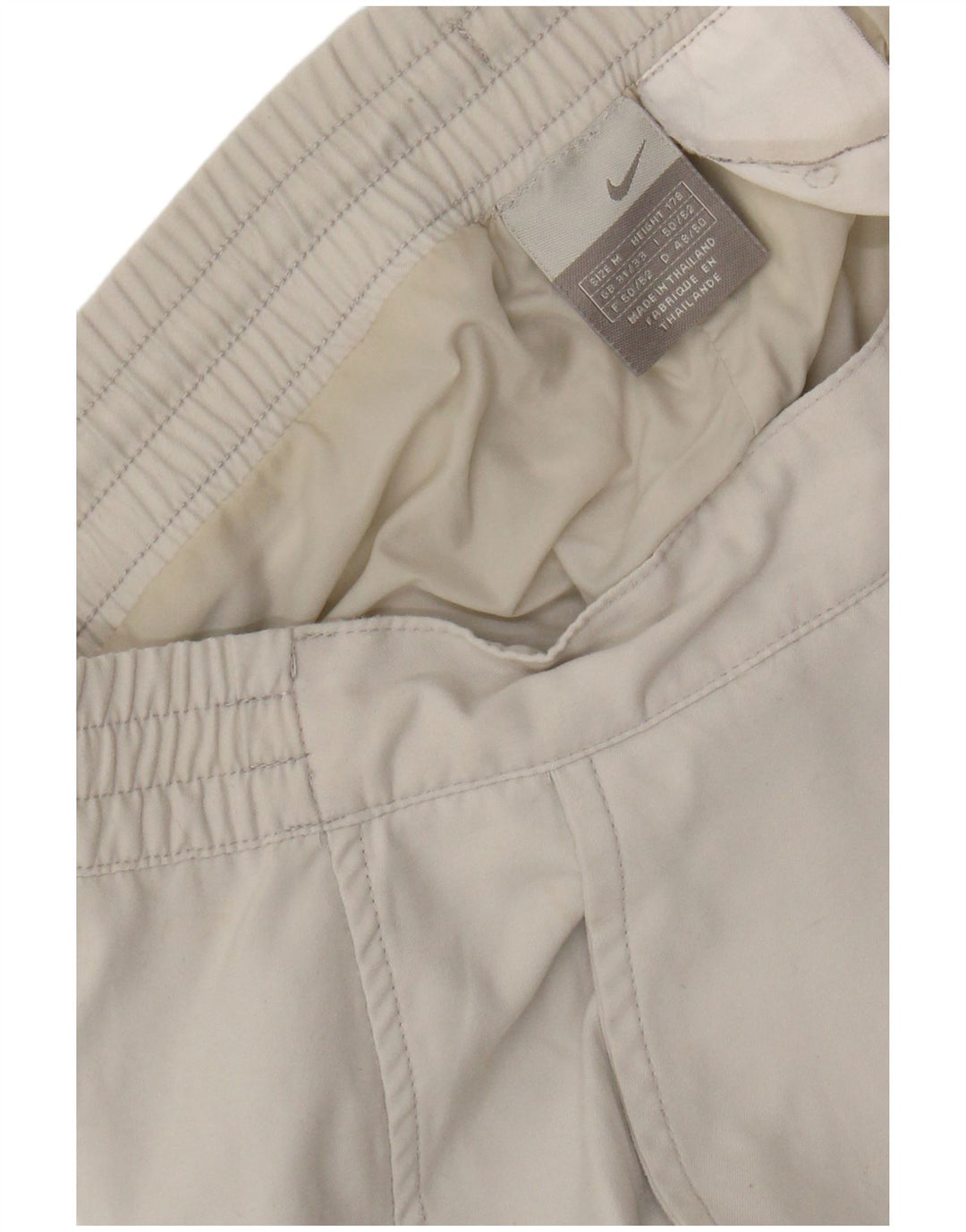 Ανδρικό παντελόνι NIKE Windbreaker Medium W32 L31 White Colourblock