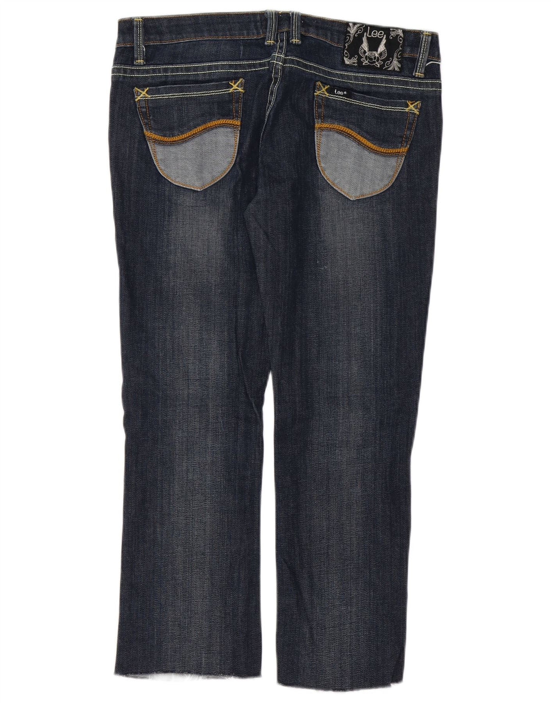 Γυναικείο Cropped Jeans LEE W31 L25 Blue Cotton