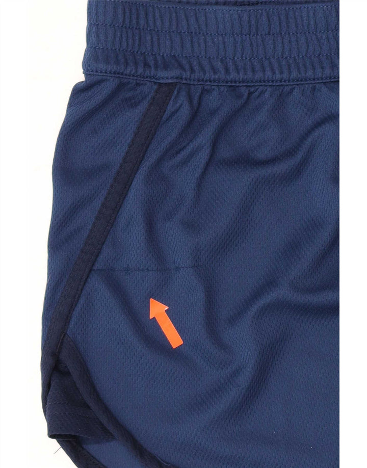 Γυναικείο αθλητικό σορτς Adidas Climalite UK 12/14 Medium Navy Blue Polyester