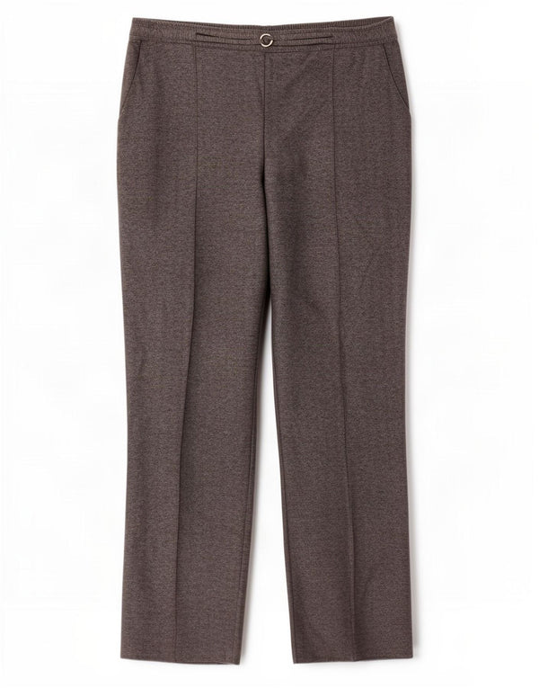 Marks & Spencer Γυναικείο παντελόνι Chino UK 14 Large W34 L28 Grey Flecked