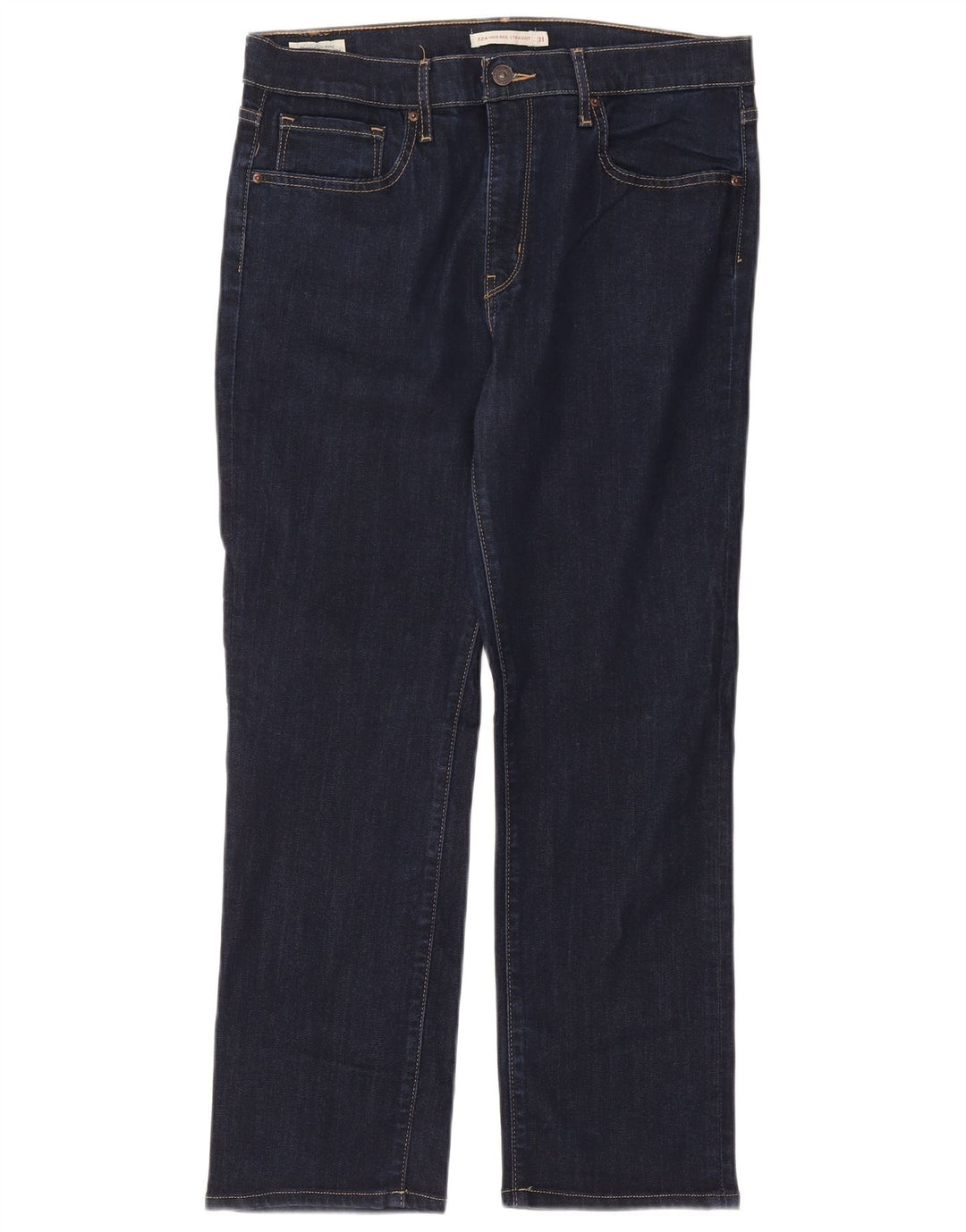Γυναικείο ίσιο τζιν Levi's W31 L26 Navy Blue Lyocell