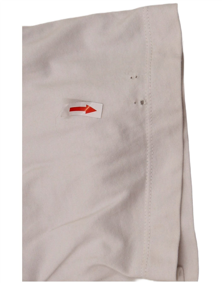 Jordan Ανδρικό γραφικό T-Shirt Top XL Λευκό βαμβακερό