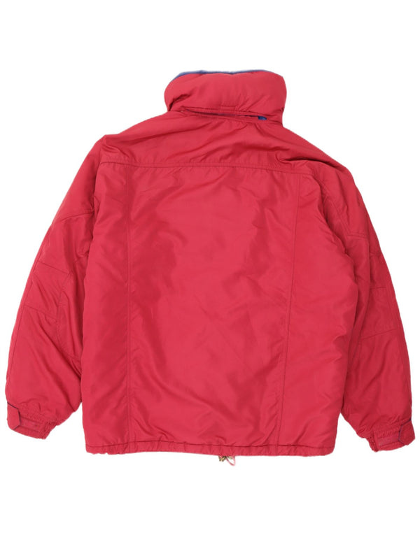 Ellesse Ανδρικό Μπουφάν σκι UK 40 Μεγάλο Ροζ Πολυεστέρας