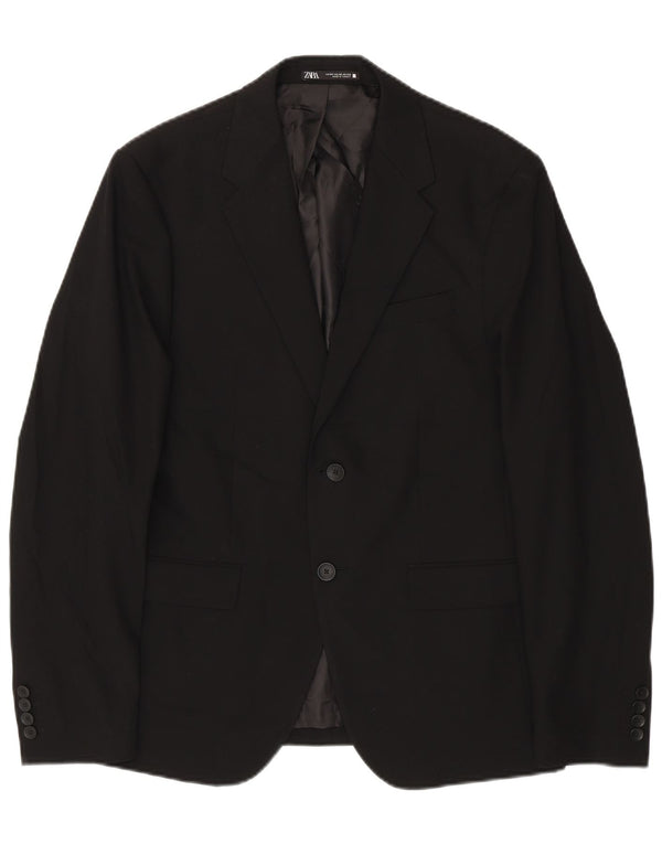 Zara Ανδρικό σακάκι μπλέιζερ με 2 κουμπιά EU 50 Medium Black