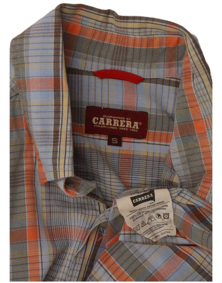 Ανδρικό πουκάμισο CARRERA Small Blue Check Cotton