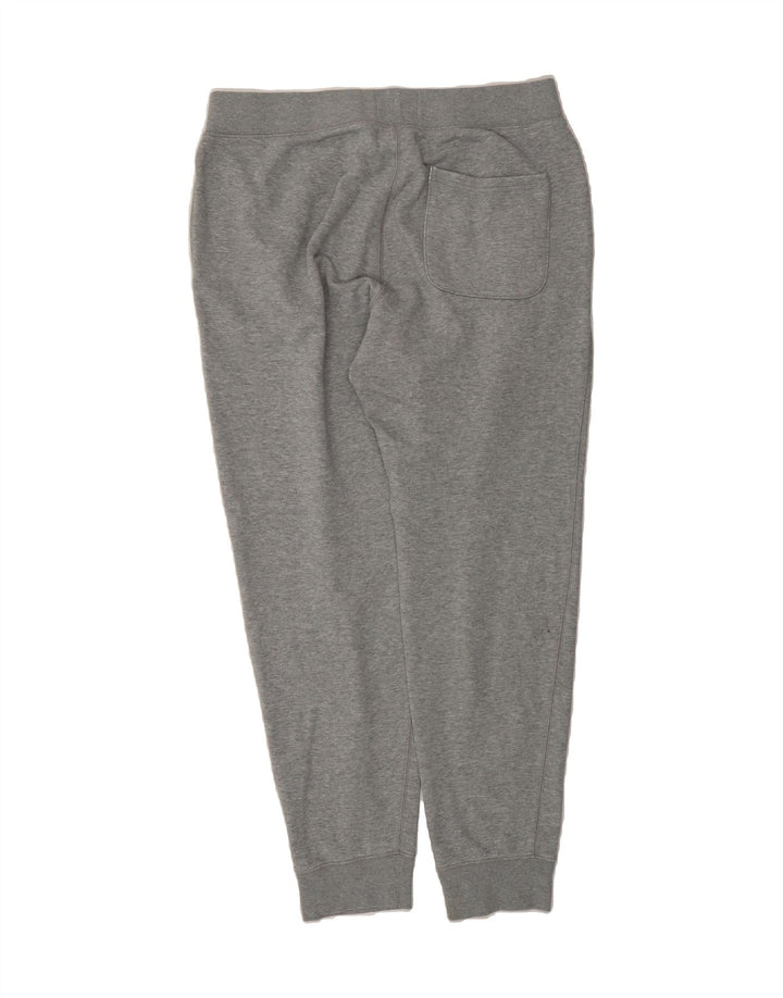 LANDS END Mens Tracksuit Trousers Joggers Medium Grey Cotton Vintage Lands End and Second-Hand Lands End from Messina Hembry 