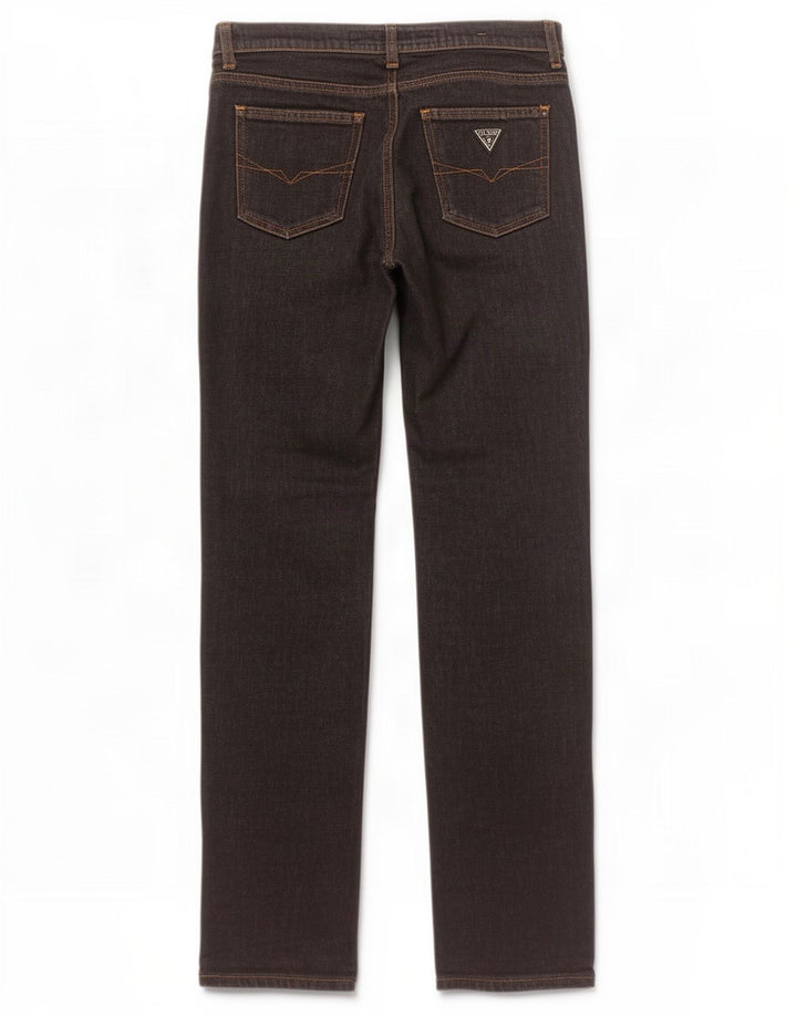 Guess Γυναικείο Bootcut Jeans W27 L31 Μαύρο βαμβακερό