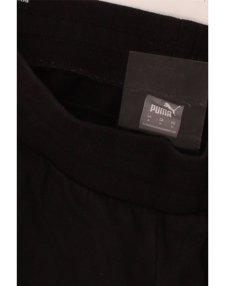 PUMA Mens Tracksuit Trousers Joggers Small  Black Vintage Puma and Second-Hand Puma from Messina Hembry 