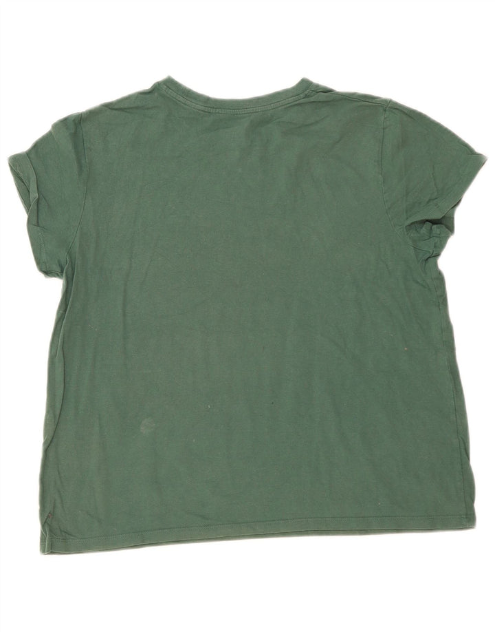 Γυναικείο T-Shirt Levi's Top UK 16 Large Green