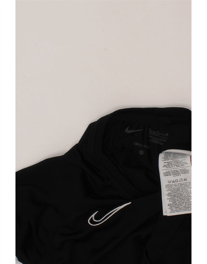 Μπλουζάκι NIKE Boys Dri Fit Top 10-11 ετών, μεσαίο μαύρο χρώμα