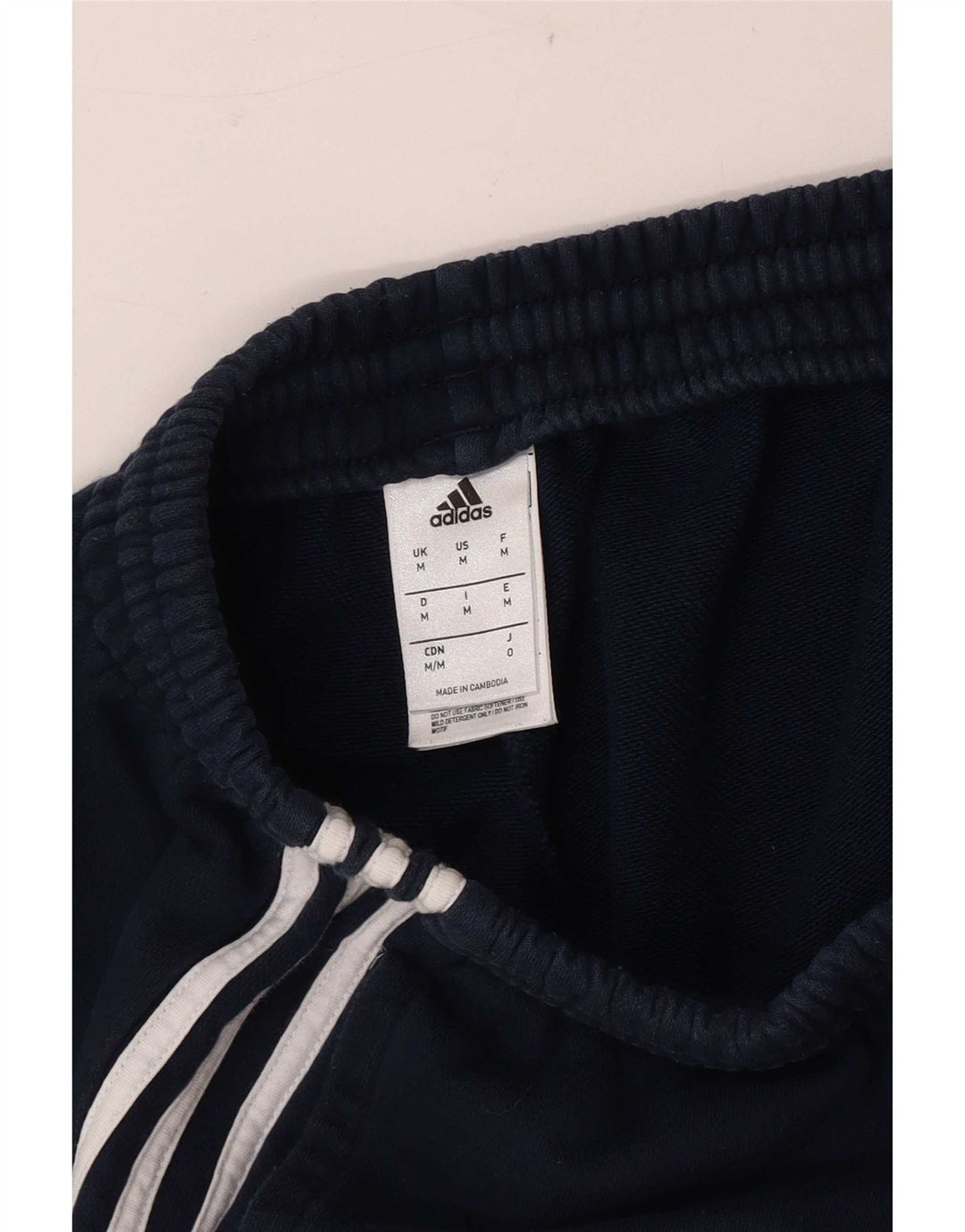 Ανδρικό αθλητικό σορτς Adidas, μεσαίο μπλε βαμβακερό