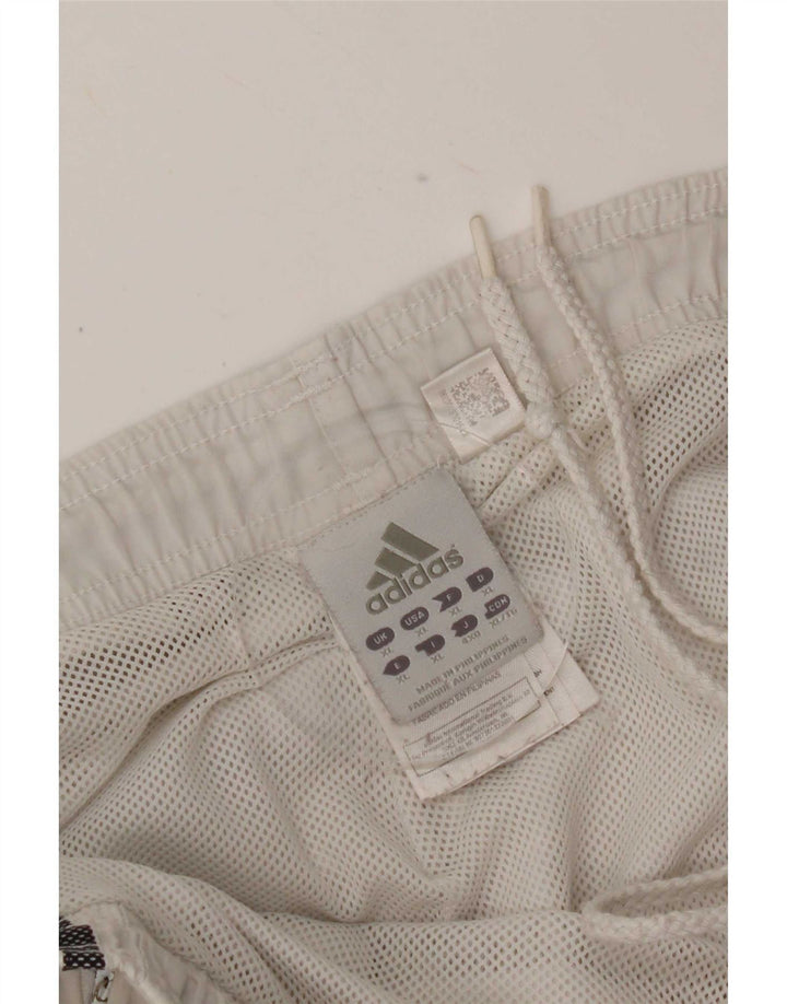 Ανδρικό αθλητικό σορτς βερμούδα Adidas XL λευκό πολυεστέρα