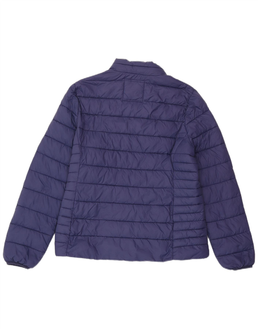 CREW CLOTHING Γυναικείο μπουφάν UK 14 Large Navy Blue Nylon