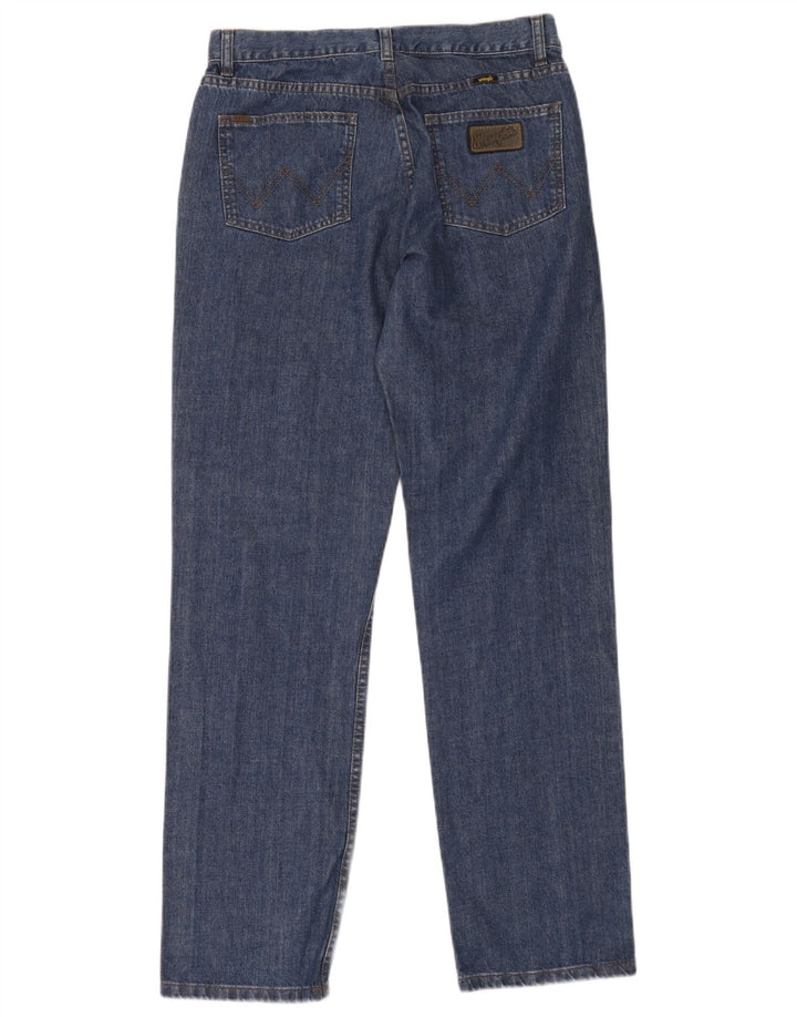 Ανδρικό τζιν Wrangler ίσιο W34 L33 Μπλε βαμβακερό