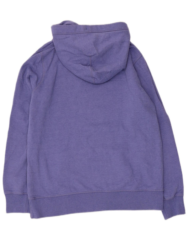 Fat Face Γυναικείο Hoodie Jumper UK 12 Medium Purple Βαμβακερό
