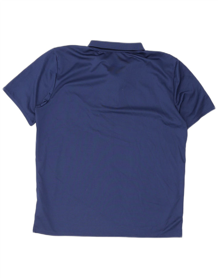 Ανδρικό πουκάμισο Umbro Polo XL Navy Blue Polyester