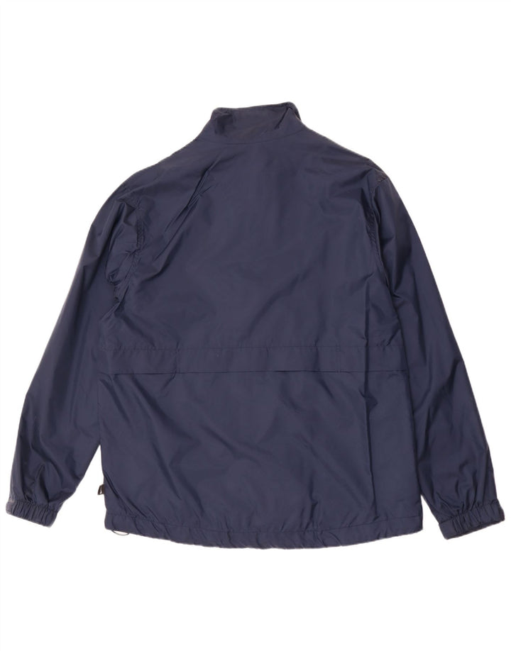 Nike Ανδρικό μπουφάν βροχής UK 38 Medium Navy Blue Nylon