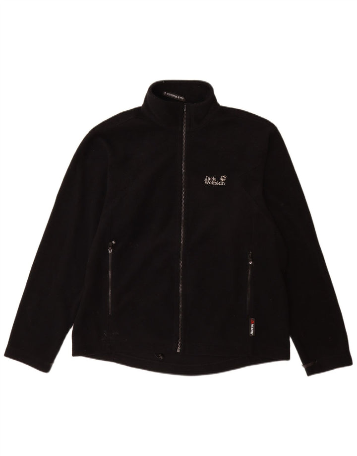 Jack Wolfskin Ανδρικό Fleece Jacket UK 40/42 μεγάλο μαύρο πολυεστέρα