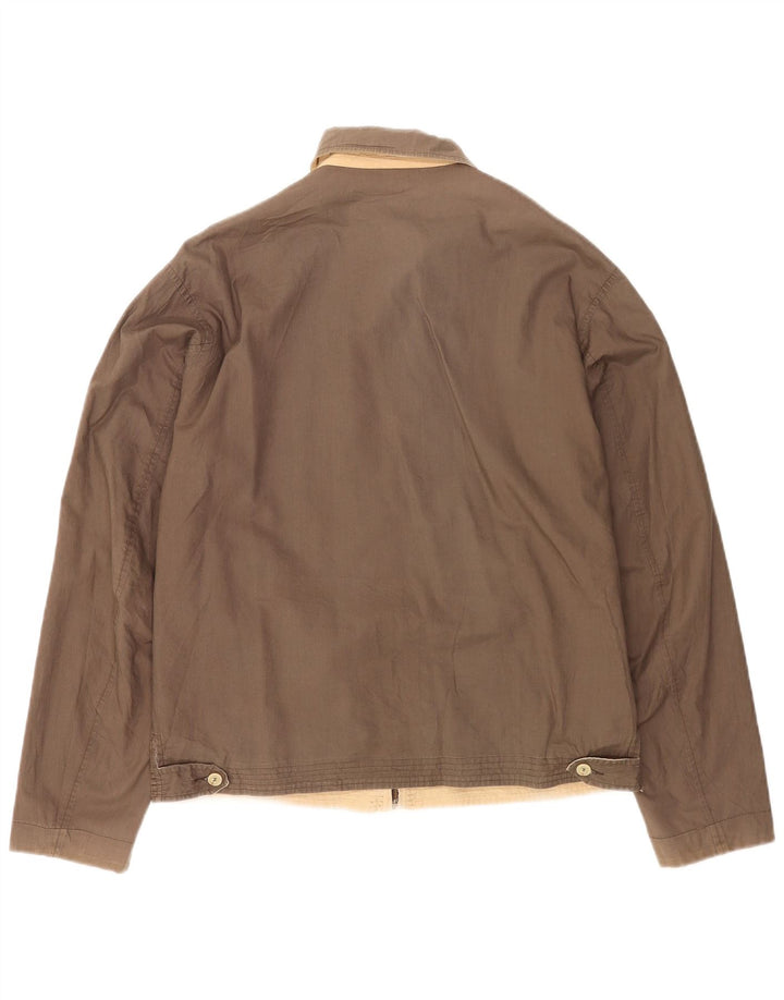 Ανδρικό μπουφάν Ferre Reversible UK 38 Medium Beige Βαμβακερό