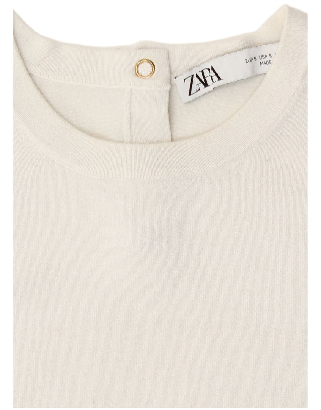 Zara Γυναικείο Γιλέκο Tank Top UK 10 Small White