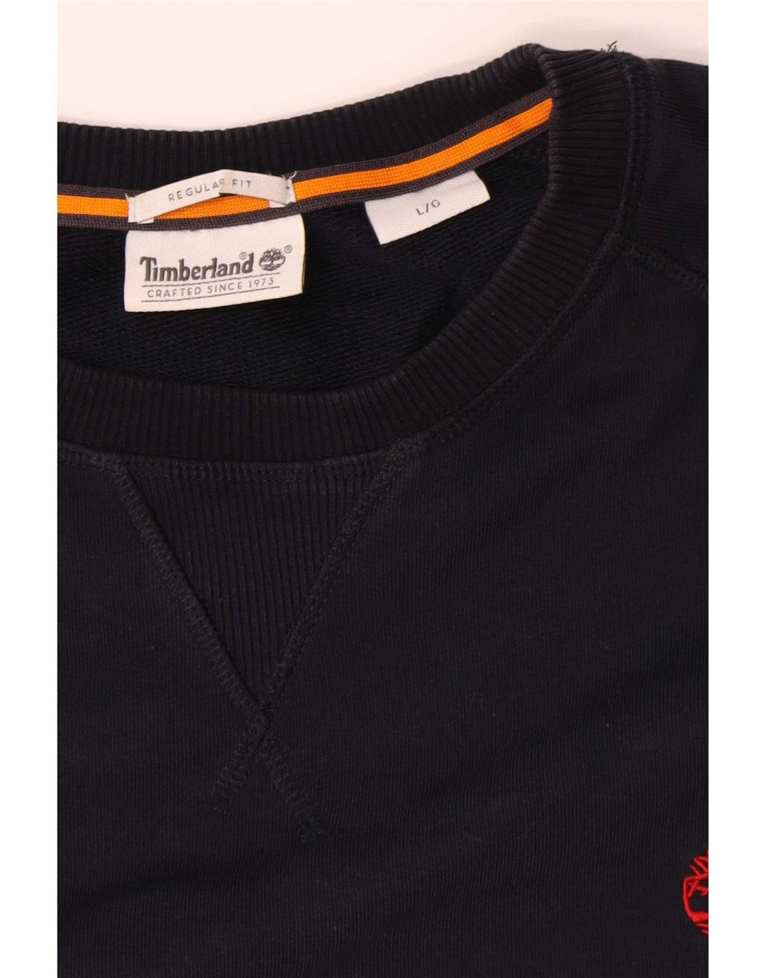 Ανδρικό φούτερ Timberland Regular Fit Jumper Large Navy Blue από βαμβάκι