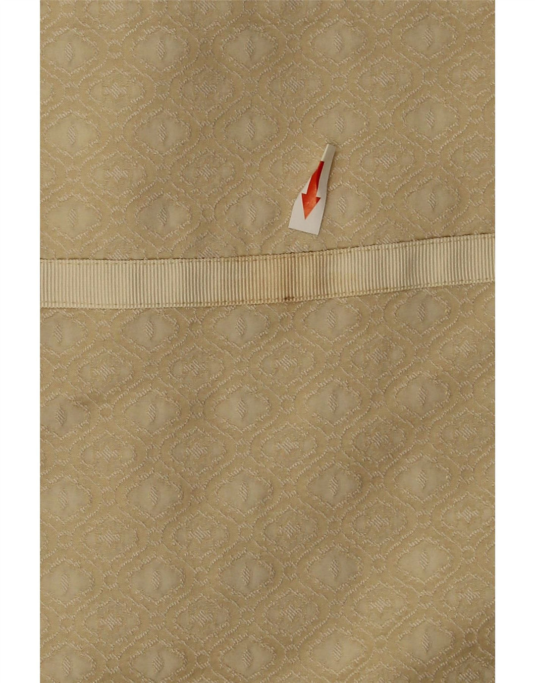 Awear Γυναικεία φούστα A-Line UK 12 Medium W30 Beige Geometric Polyester