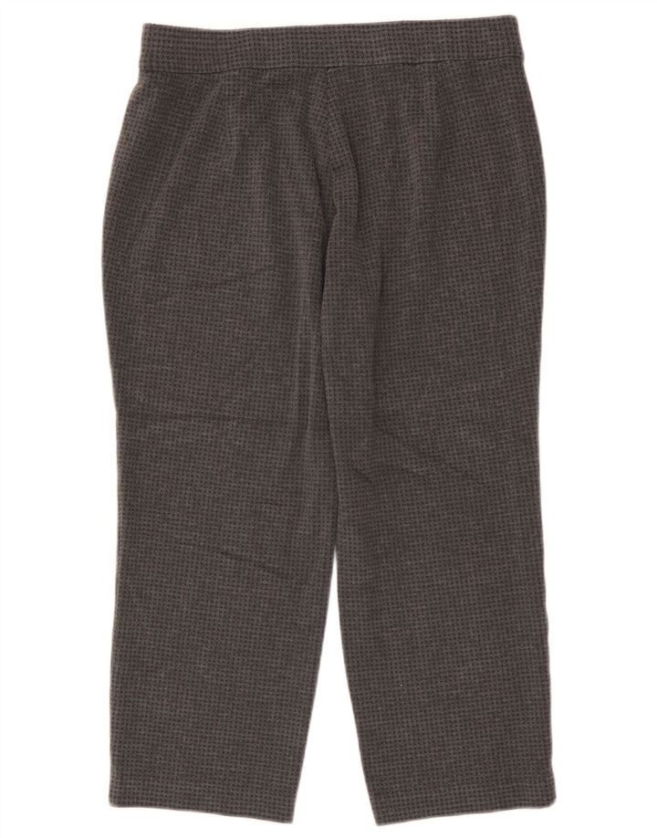 Marks & Spencer Γυναικείο Cropped Παντελόνι UK 16 Large W34 L23 Grey