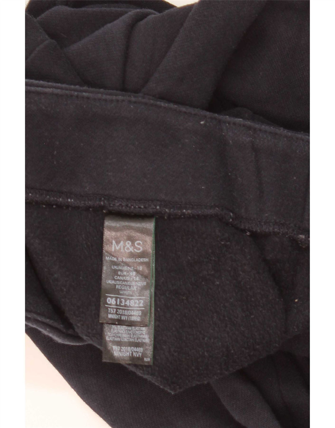 Marks & Spencer Γυναικεία Κολάν UK 18 XL Navy Blue Polyester