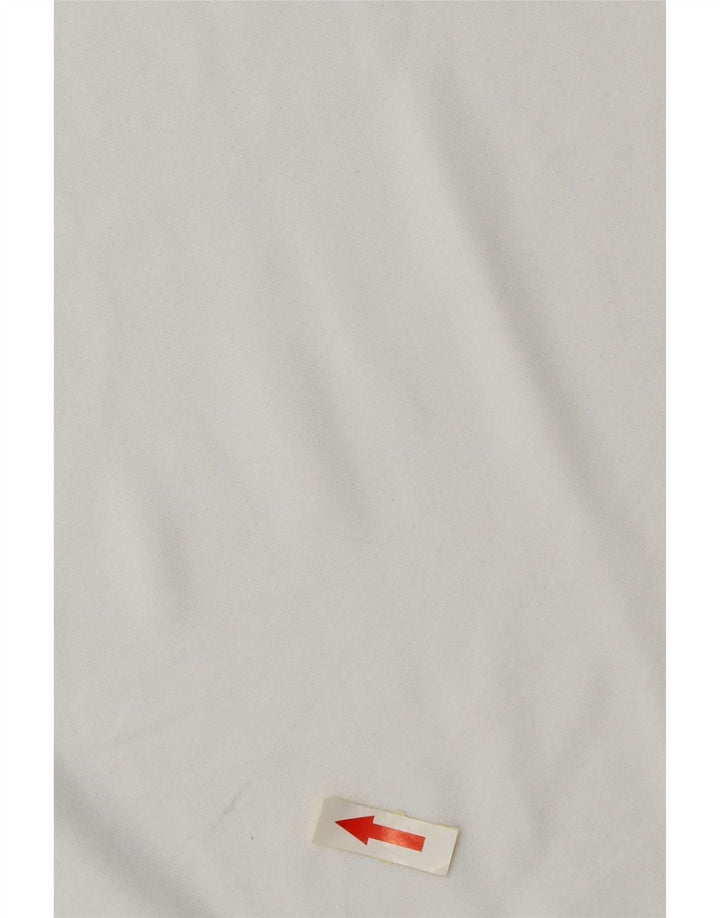 Ανδρικό T-Shirt Nike Dri Fit Τοπ μεσαίου λευκού χρώματος πολυεστέρας