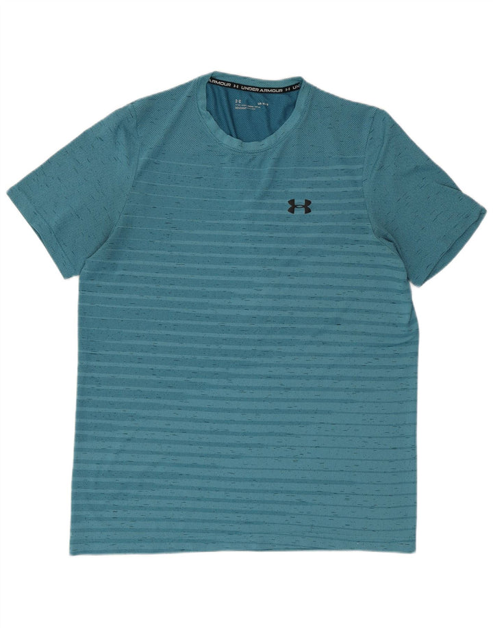 Ανδρικό T-Shirt UNDER Armour Top Large Blue Flecked