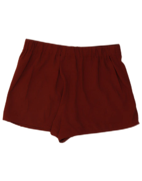 Topshop Γυναικείο Casual σορτς UK 8 Small W26 Brown Colorblock Πολυεστέρας
