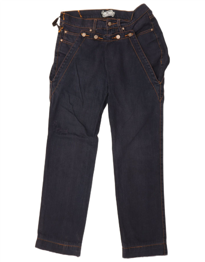 Frankie Morello Γυναικείο ίσιο τζιν W30 L30 Navy Blue