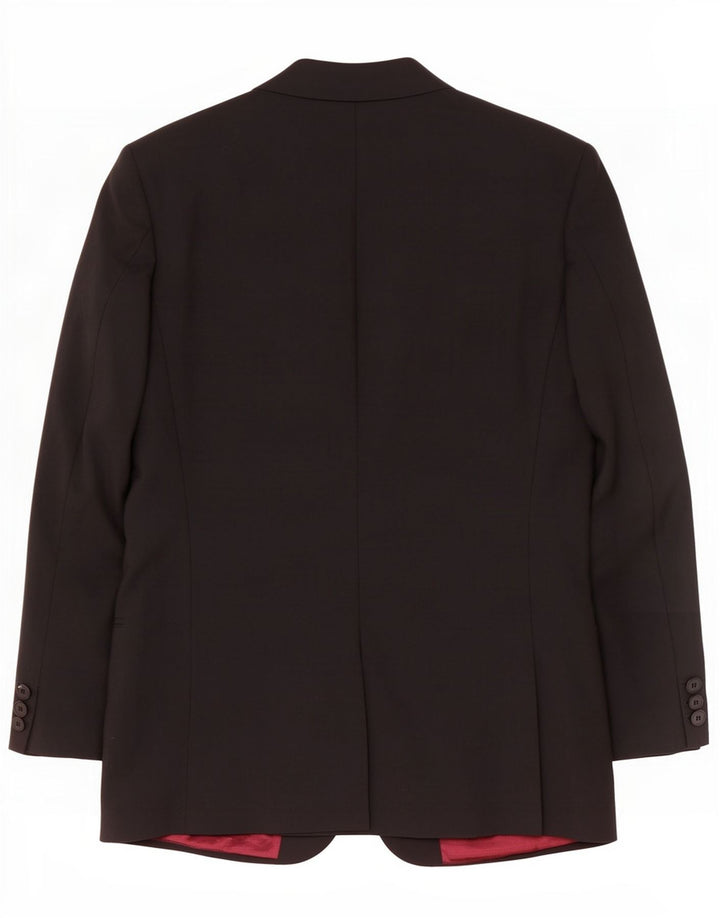 Marks & Spencer Ανδρικό σακάκι 2 κουμπιών Longline UK 38 Medium Black