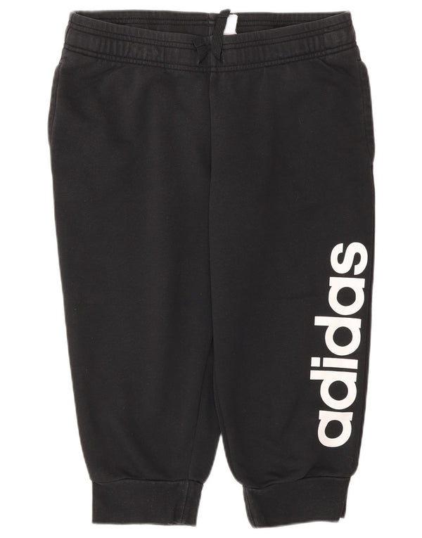 Ανδρικά γραφικά βερμούδα αθλητικά σορτς ADIDAS UK 12/14 μεσαίο μαύρο βαμβακερό