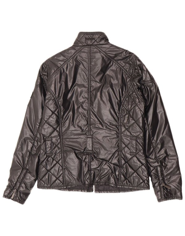 Barbour Γυναικείο Καπιτονέ Utility Μπουφάν UK 12 Medium Black Polyester
