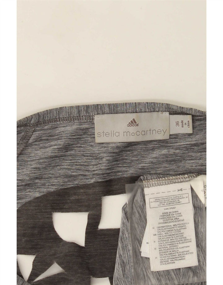 Adidas Γυναικείο Στέλα ΜακΚάρτνεϋ Γραφικό Τοπ EU 36 Small Grey Polyester