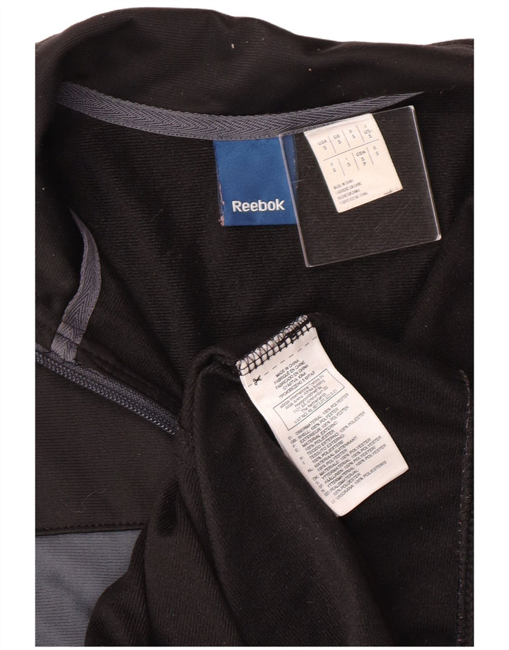 Ανδρική φόρμα Reebok Top Jacket Small Black Colourblock Polyester