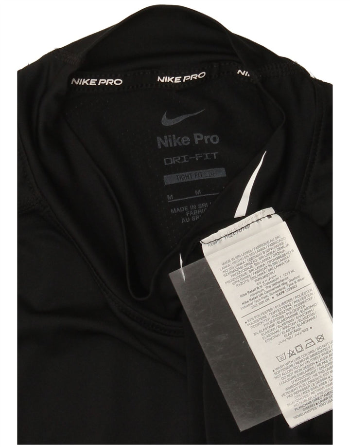 Μακρυμάνικο μεσαίο μαύρο πολυεστέρας Nike Mens Dri Fit Graphic Top