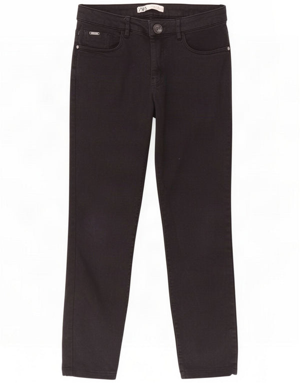 Zara Womens Slim Jeans EU 38 Small W28 L24 Black