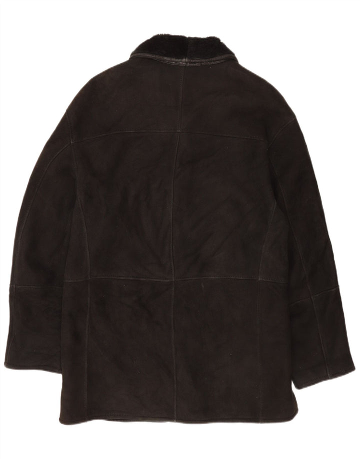 Ανδρικό Shearling Jacket Gimo's UK 40 Large Black