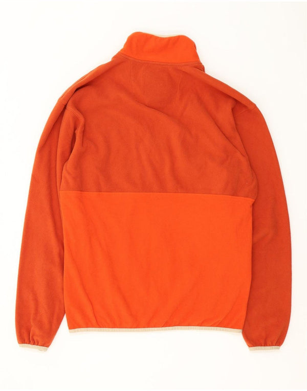 COLUMBIA Ανδρικό Fleece Jacket UK 38 Medium Orange Polyester